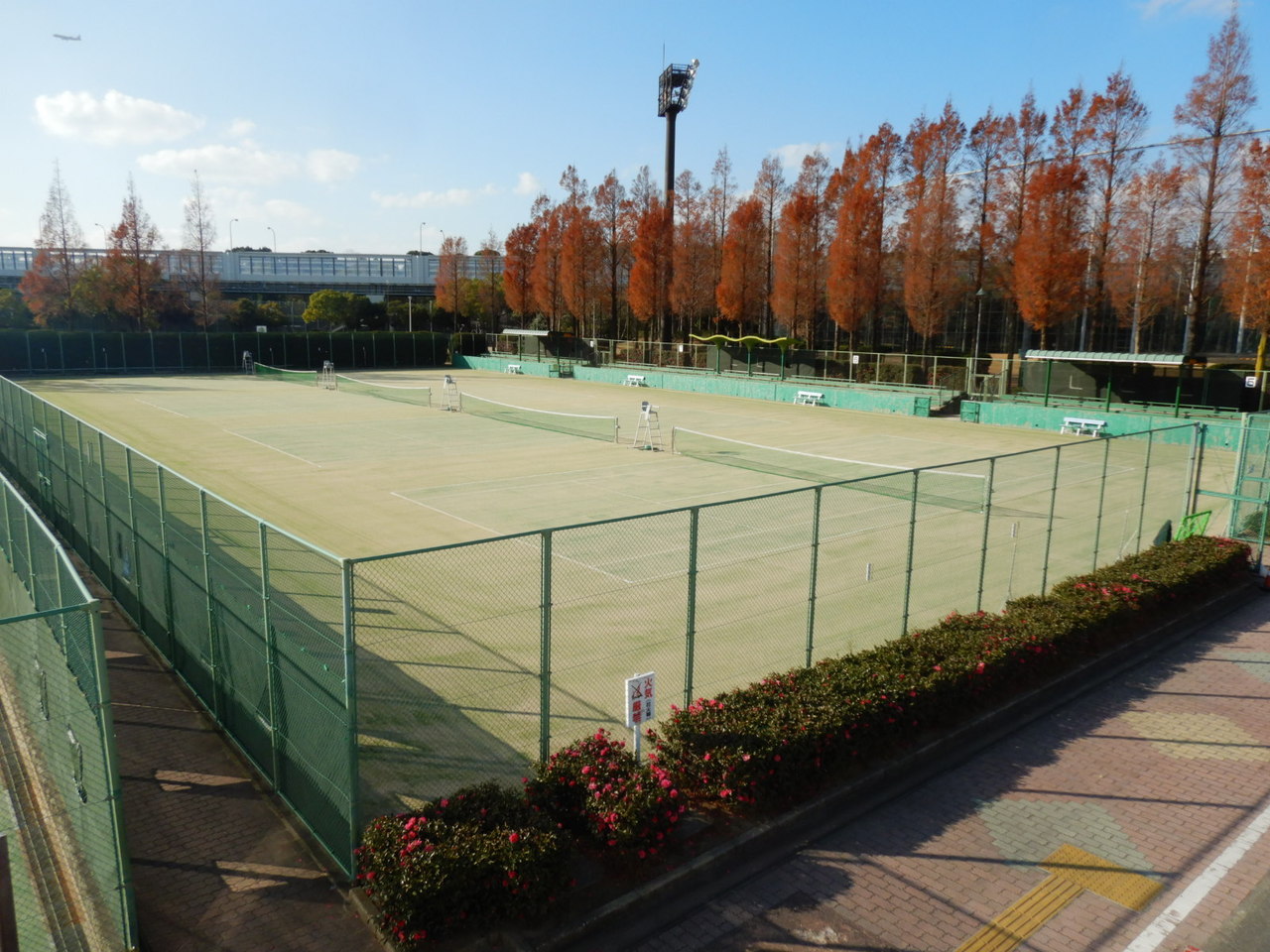 名島運動公園テニスコート （人工芝）